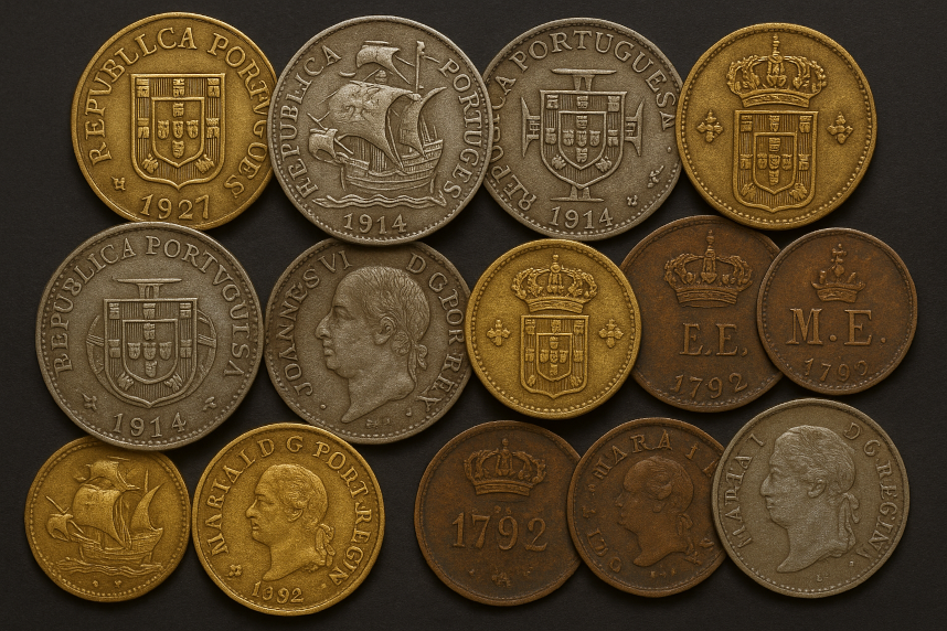 250 Portuguese coins dataset